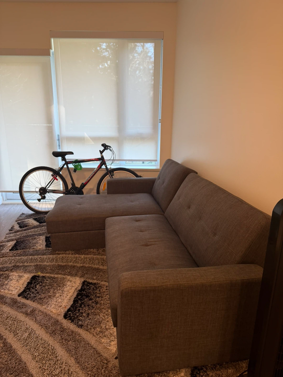 Grey Sofa with Storage - photo 4