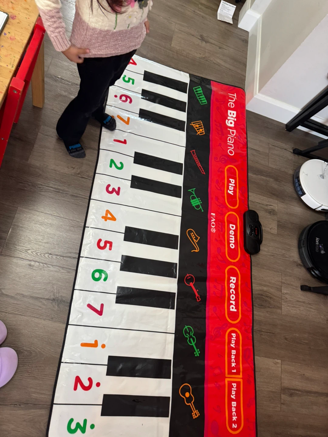 The Big Piano Play Mat with Musical Instruments - photo 3