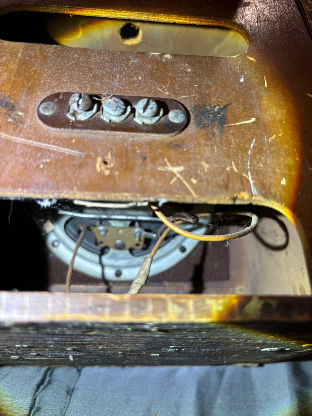 Vintage Wooden Speaker Cabinet - photo 3