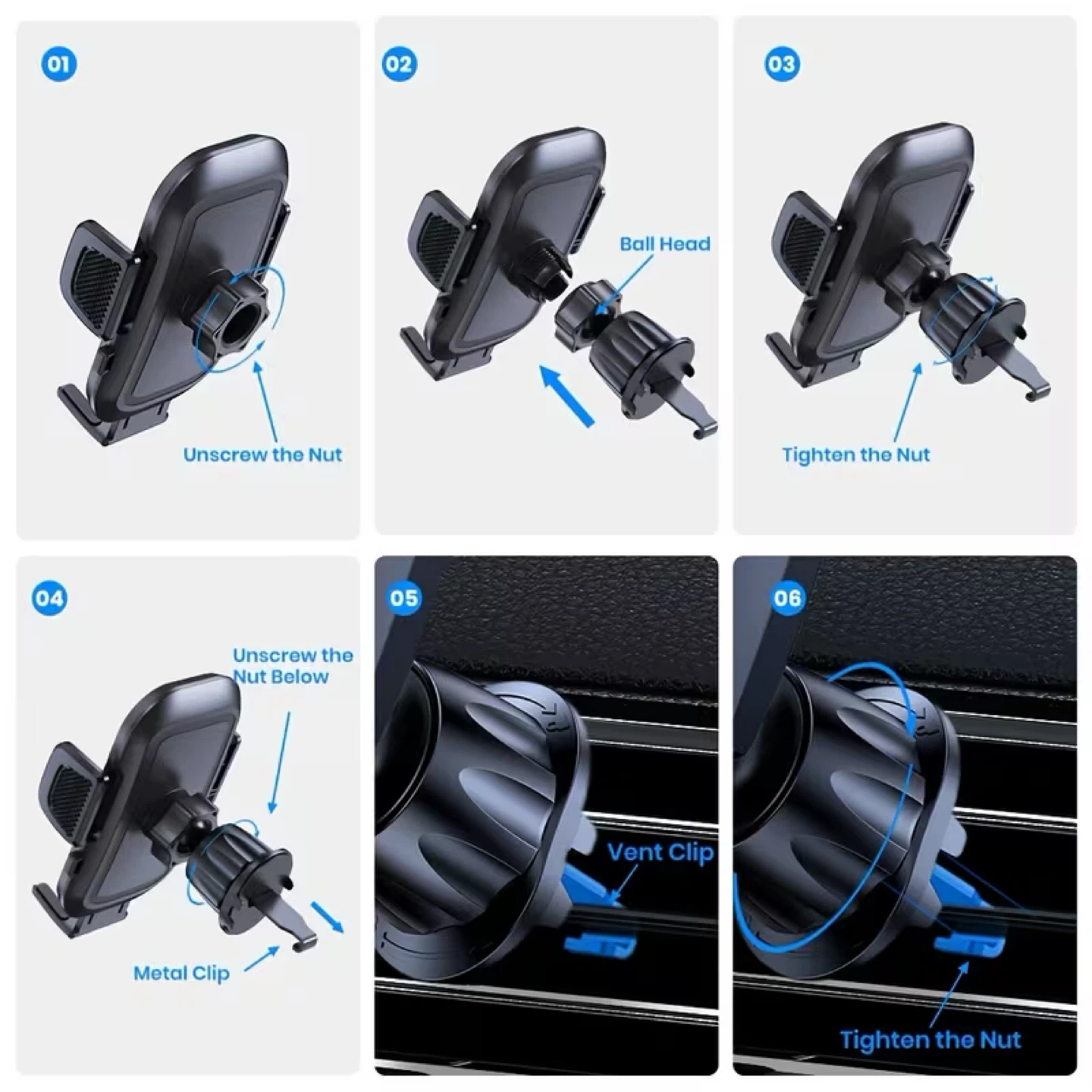 TOPK Air Vent Phone Mount - photo 3