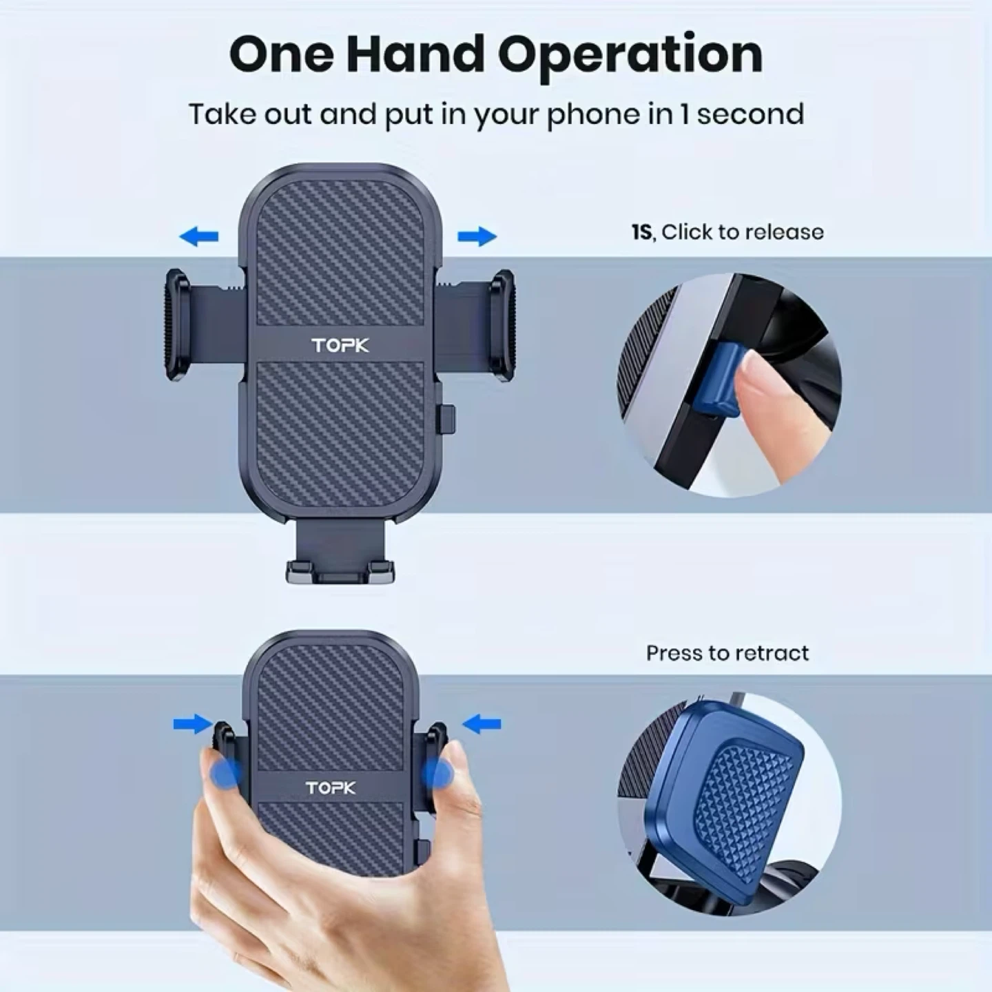 TOPK Air Vent Phone Mount - photo 2
