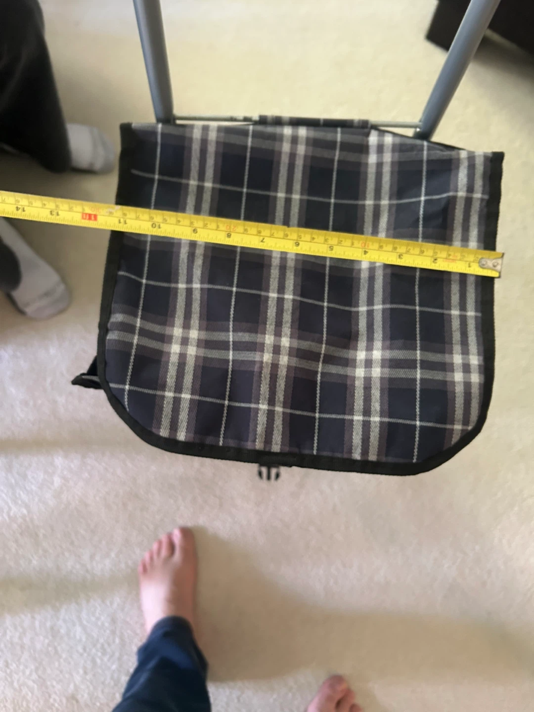 Tartan Shopping Trolley Bag - photo 4