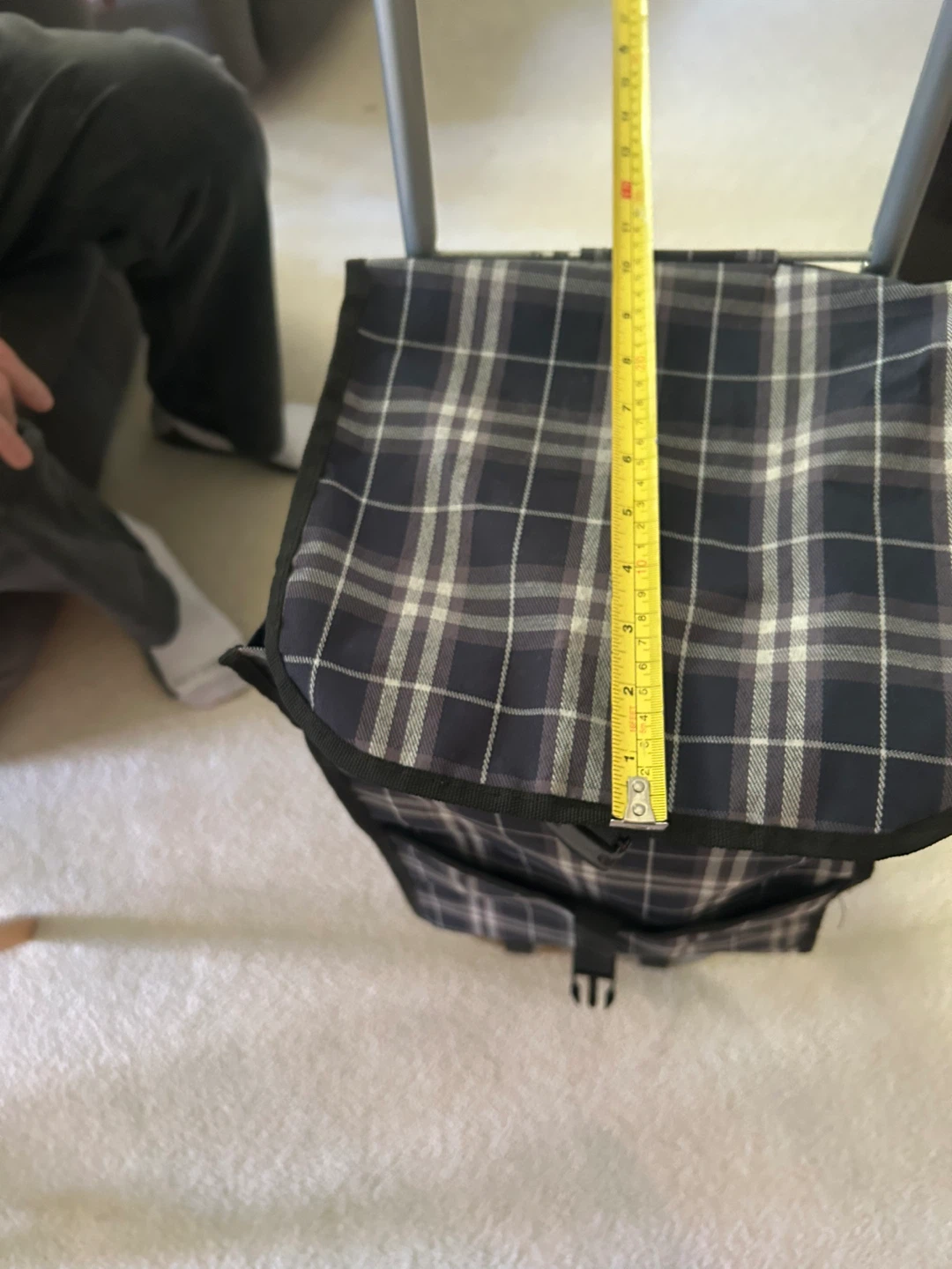 Tartan Shopping Trolley Bag - photo 3