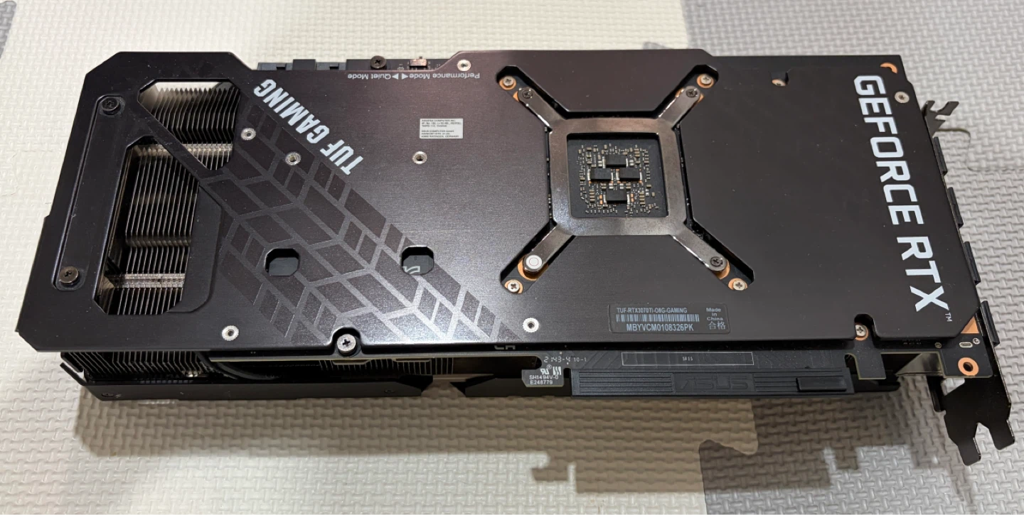 ASUS TUF Gaming GeForce RTX 3070 Ti OC 8GB GDDR6X Graphics Card