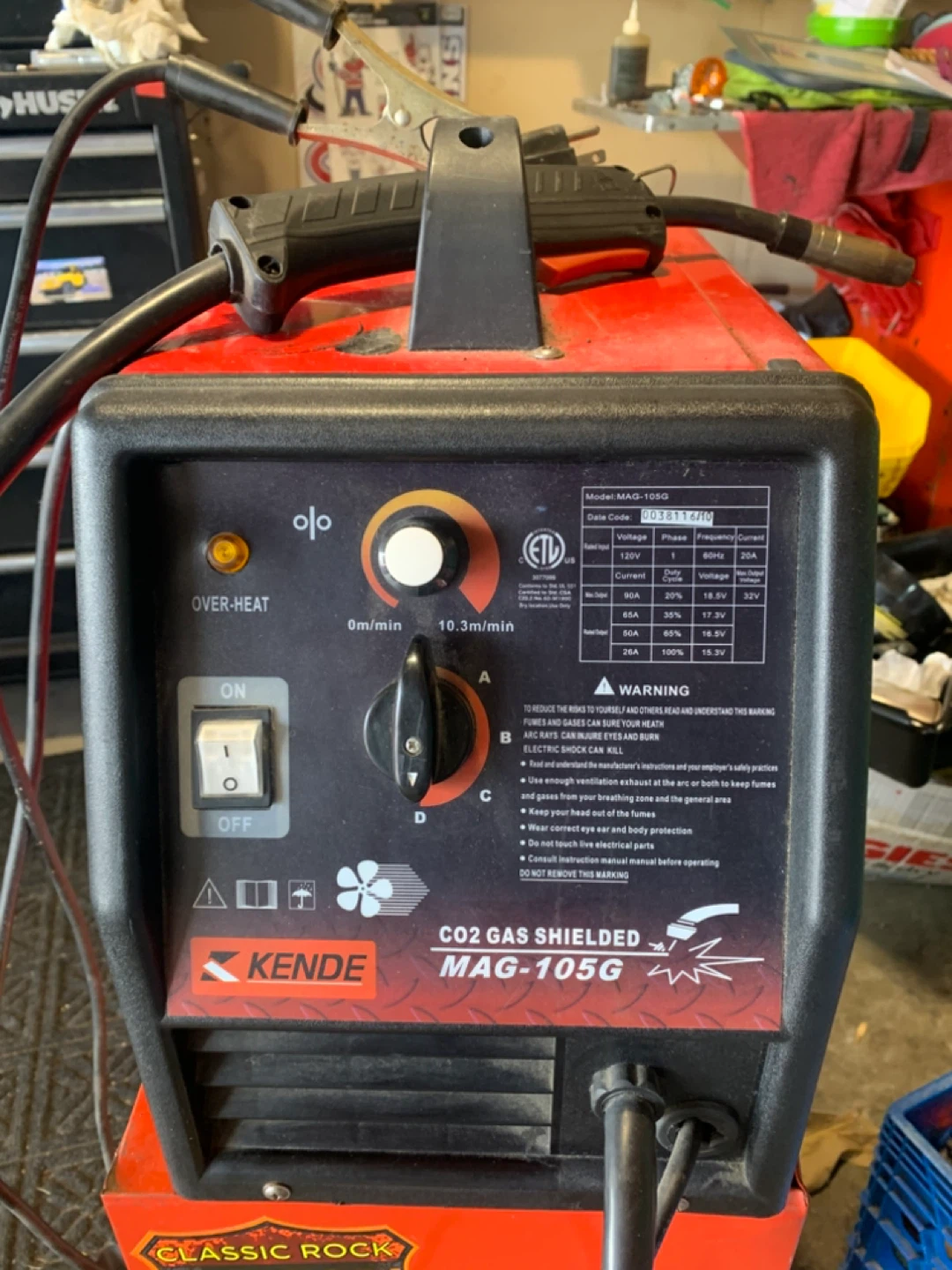 Kende MAG 105G CO2 Gas Shielded Welder