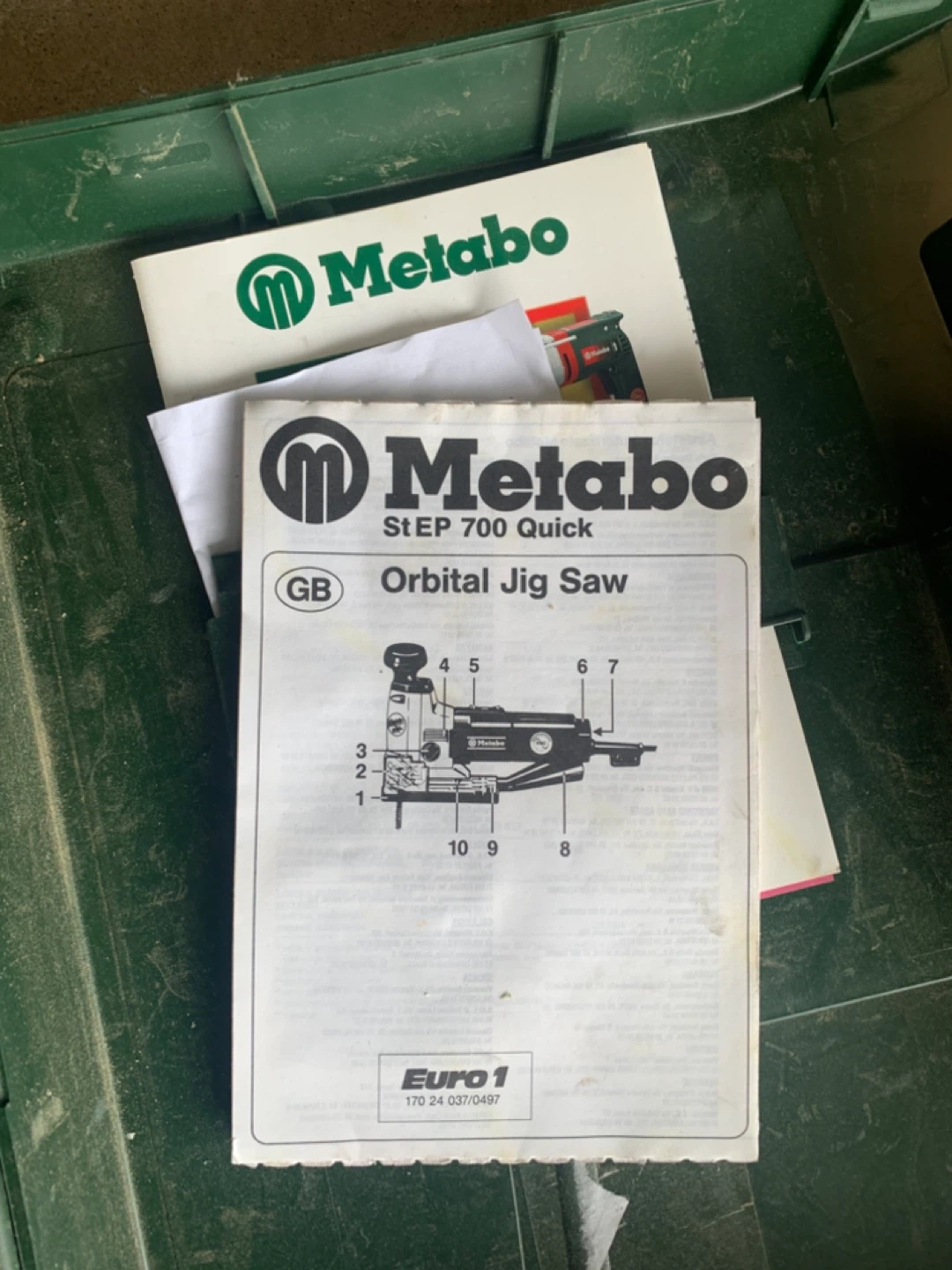 Metabo STE P 700 Quick Orbital Jig Saw with Case - photo 2