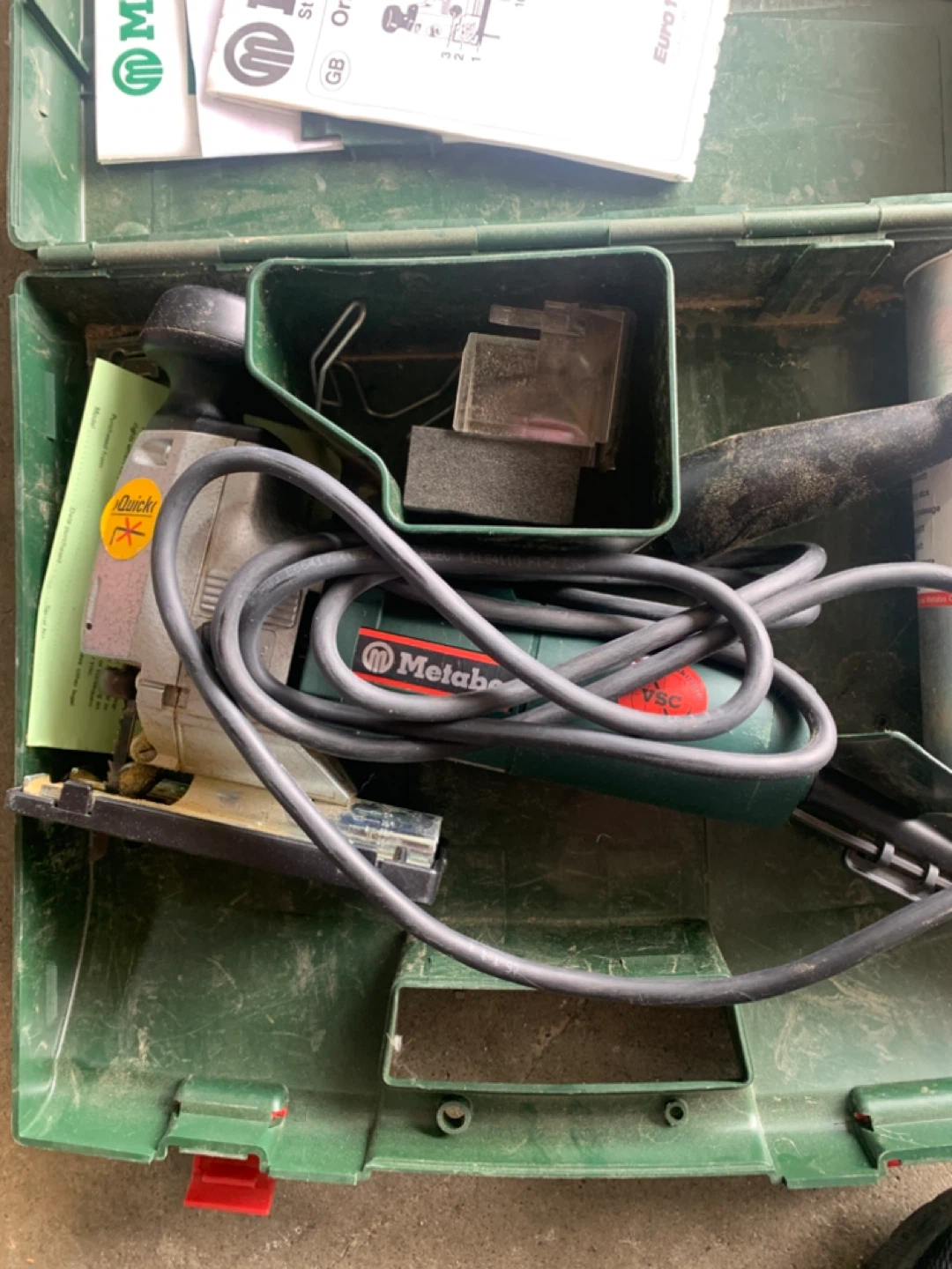 Metabo STE P 700 Quick Orbital Jig Saw with Case