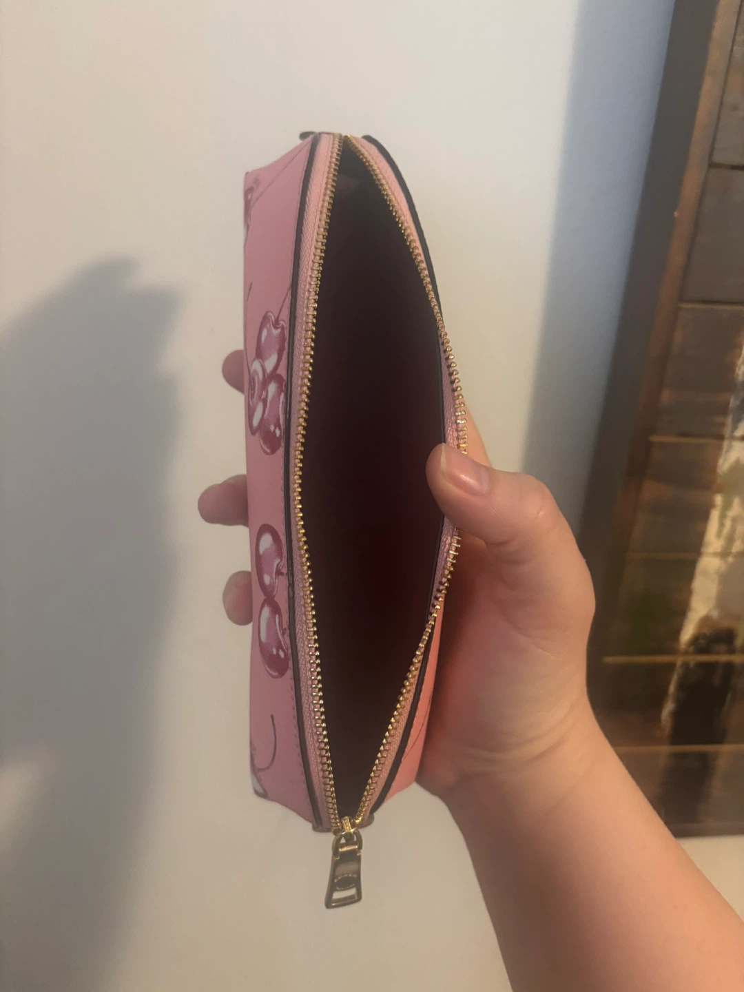 Coach Cherry Print Pencil Case - photo 4