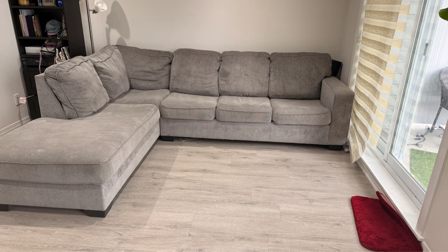 Grey Sectional Sofa - photo 4