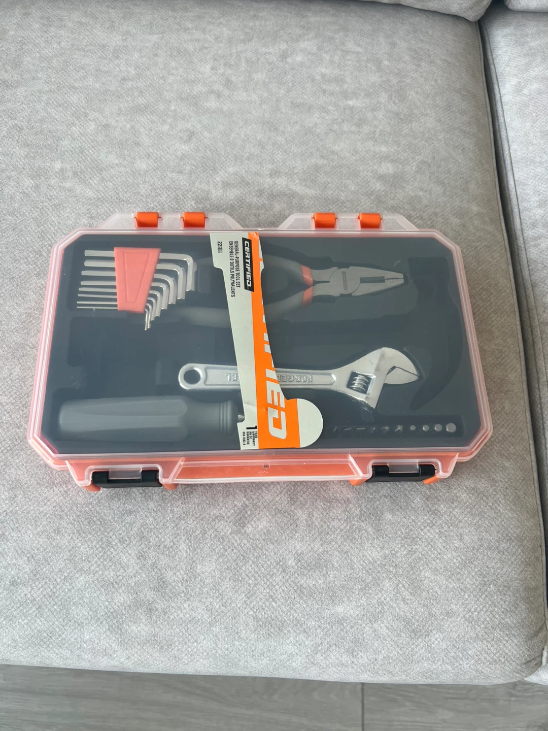 Certified 13-Piece Home Tool Kit