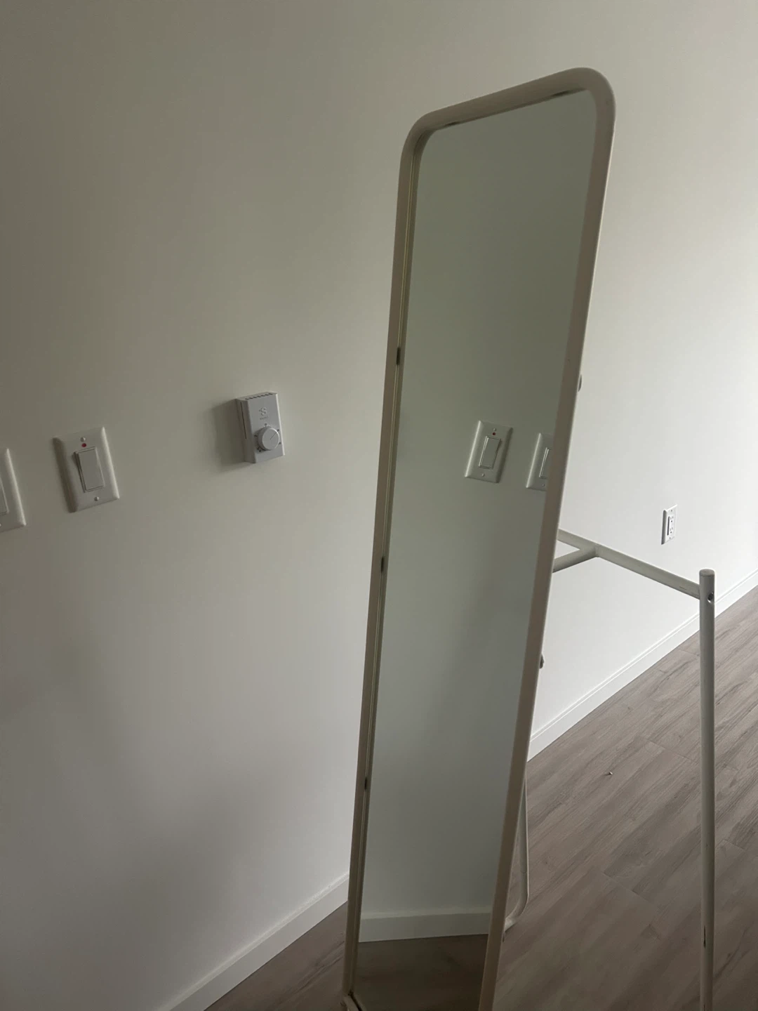 IKEA KNAPPER Standing Mirror White 48x160 cm - photo 3