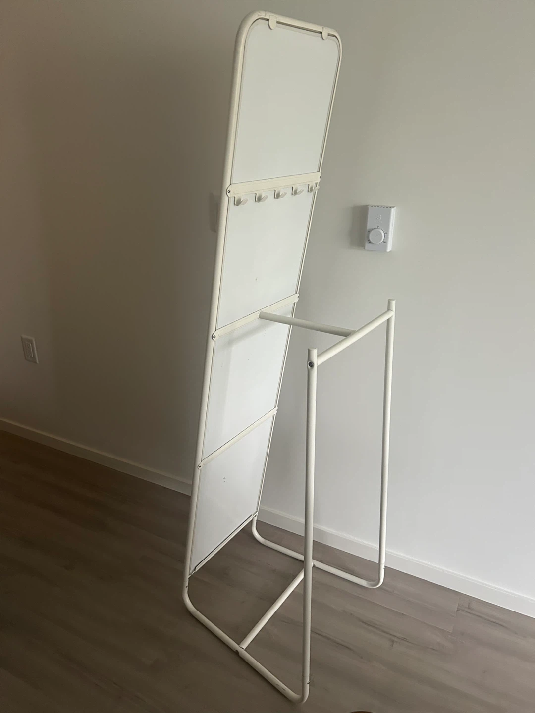 IKEA KNAPPER Standing Mirror White 48x160 cm - photo 4