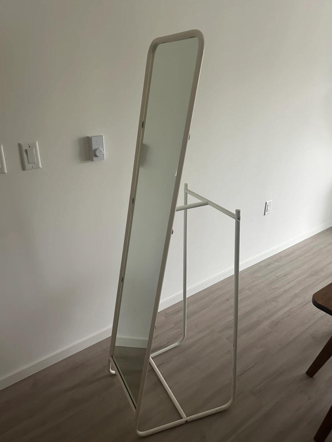 IKEA KNAPPER Standing Mirror White 48x160 cm - photo 2