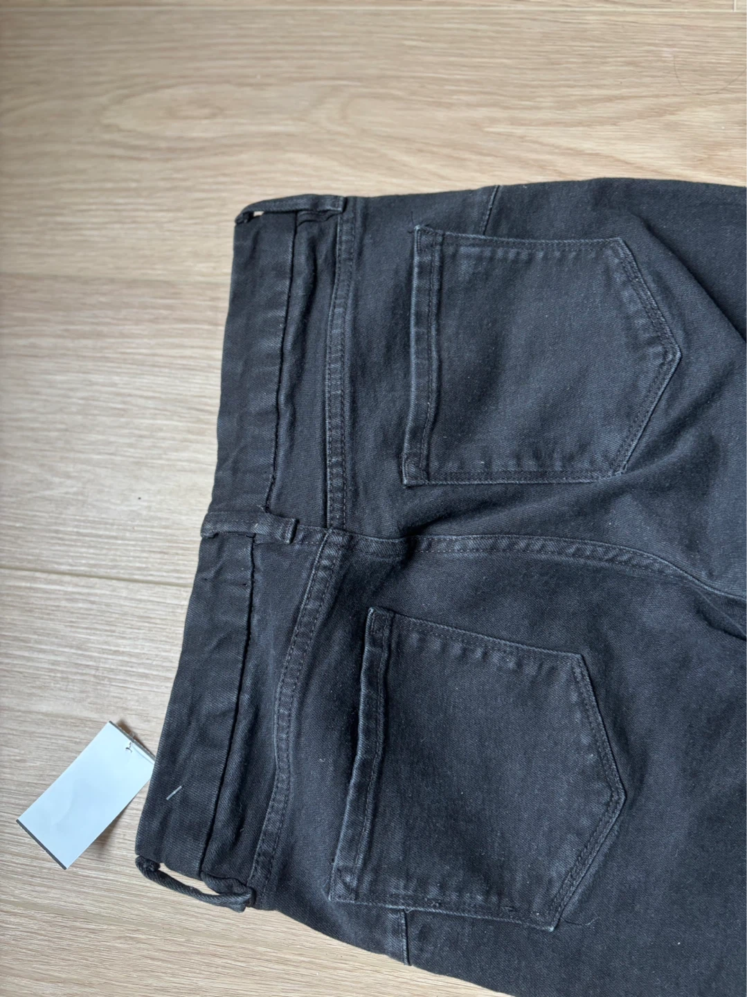 ZARA Women's Black Flare Jeans Size 10 - photo 3