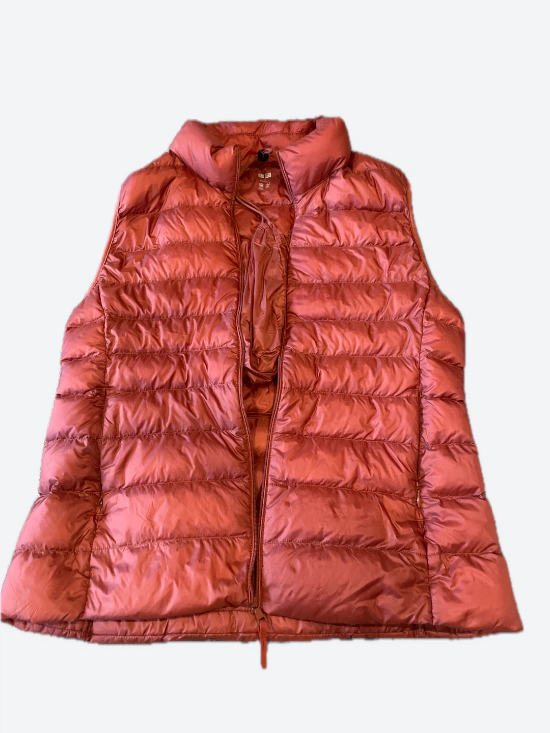 Uniqlo Lightweight Puffer Vest - Red - Women's Medium