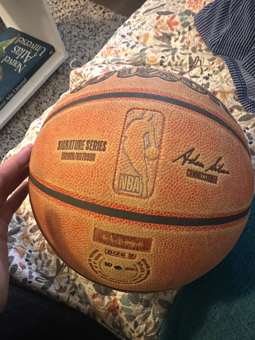 Wilson NBA Signature Series Basketball Size 7 - photo 2
