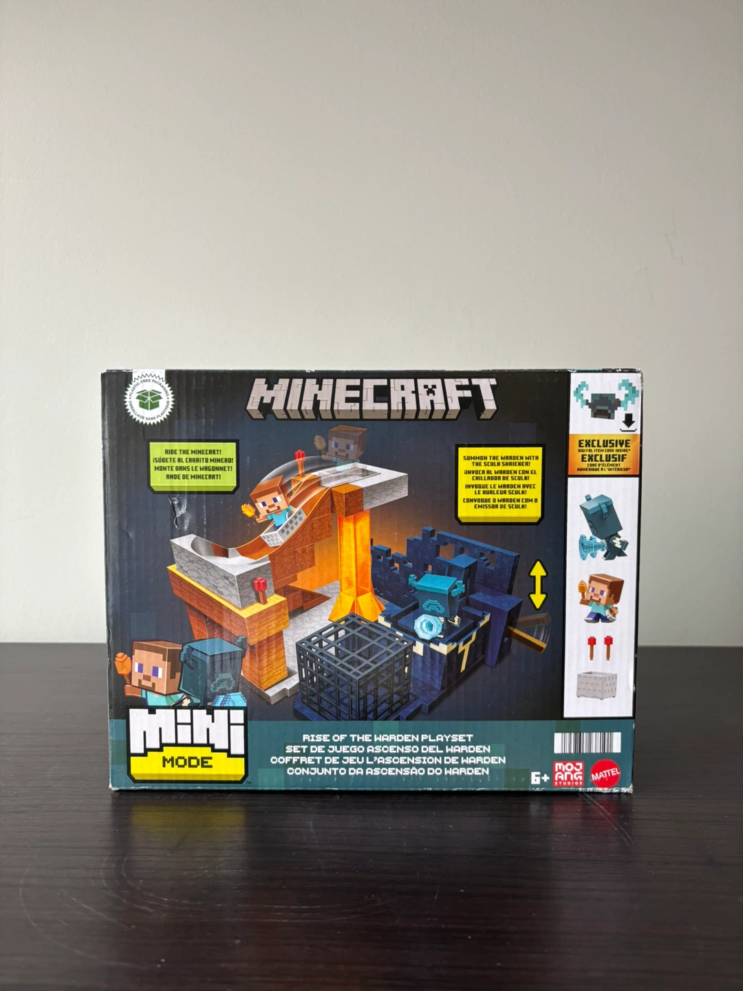 Minecraft Mini Mode Rise of the Warden Playset