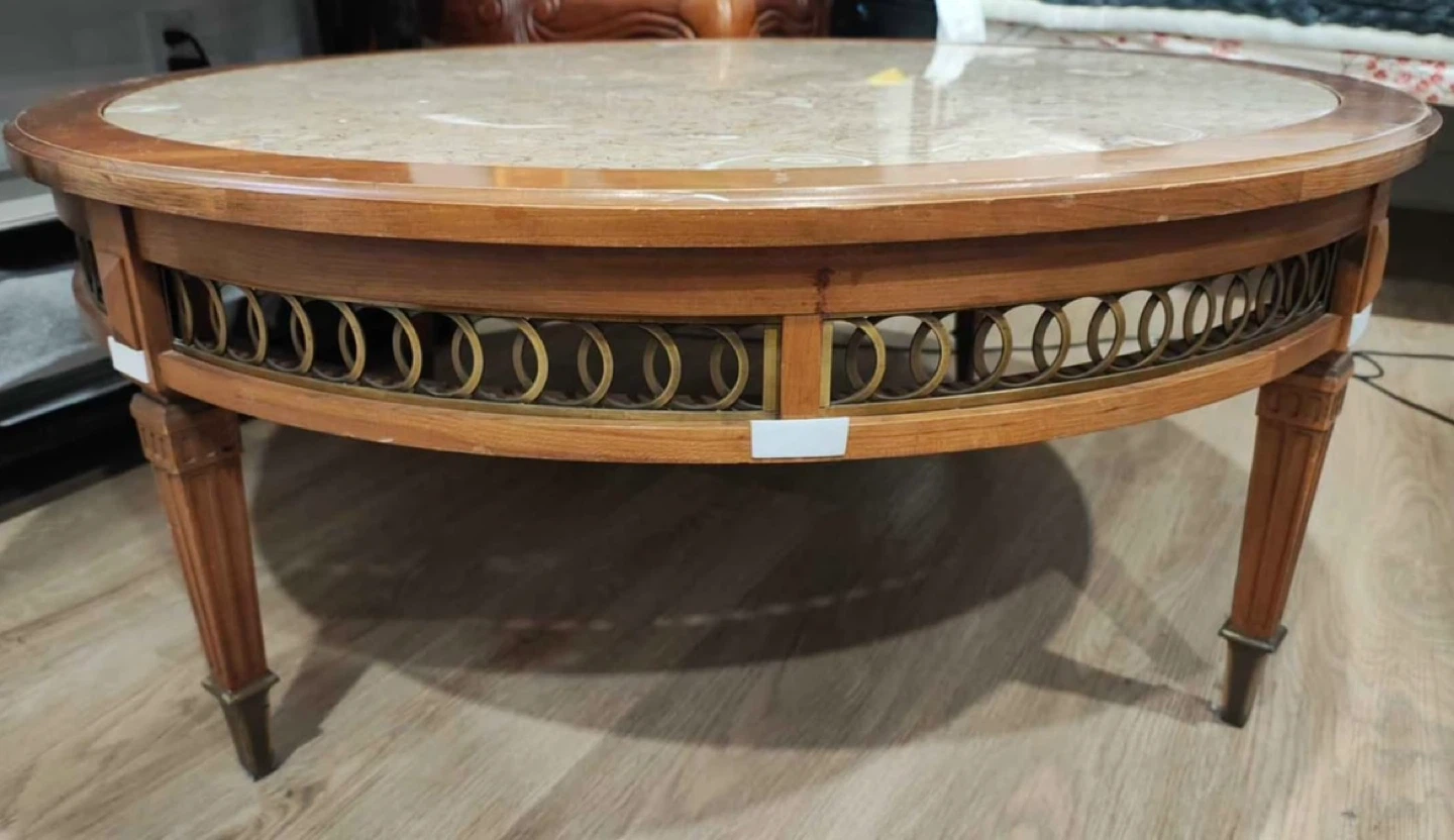 Granite Top Coffee Table - photo 2