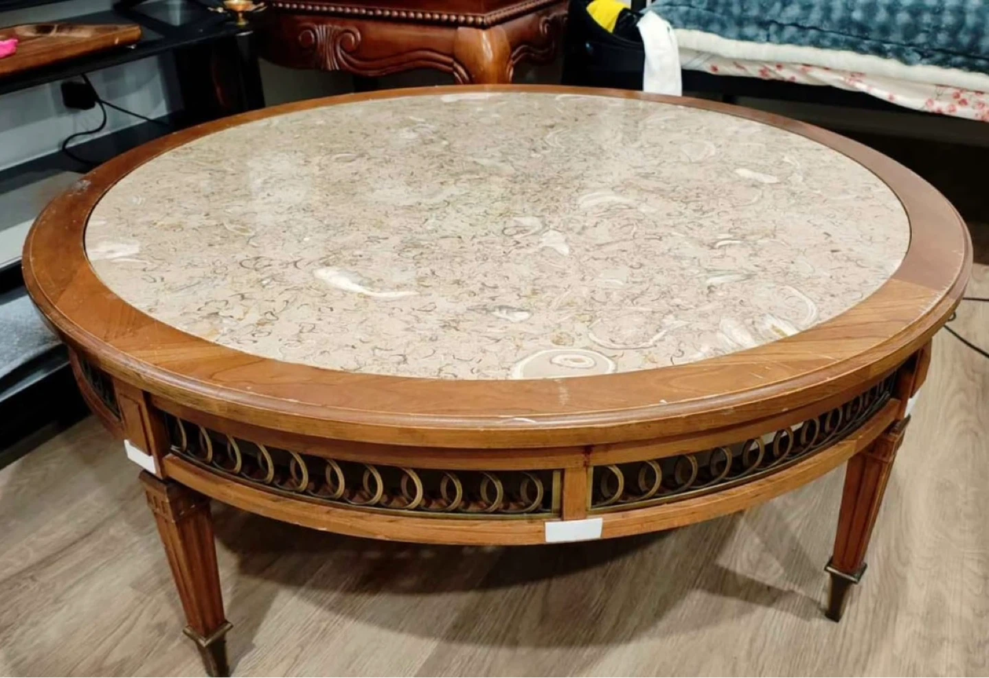 Granite Top Coffee Table