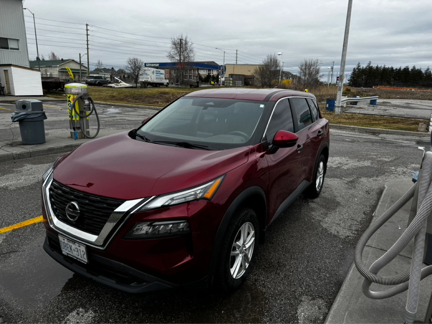 Nissan Rogue 2021 Burgundy SUV