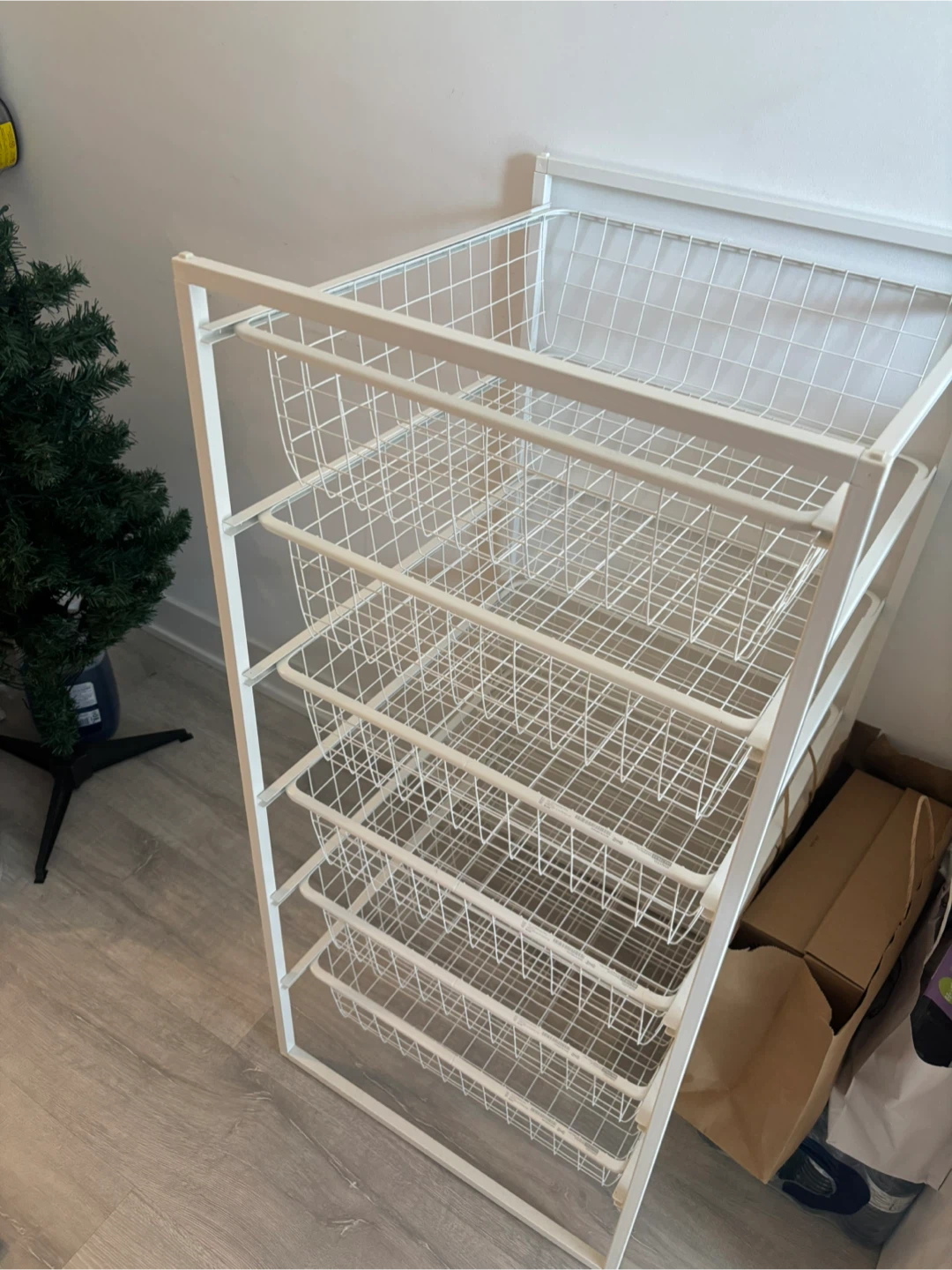 IKEA JONAXEL Storage Combination White 50x51x104 cm
