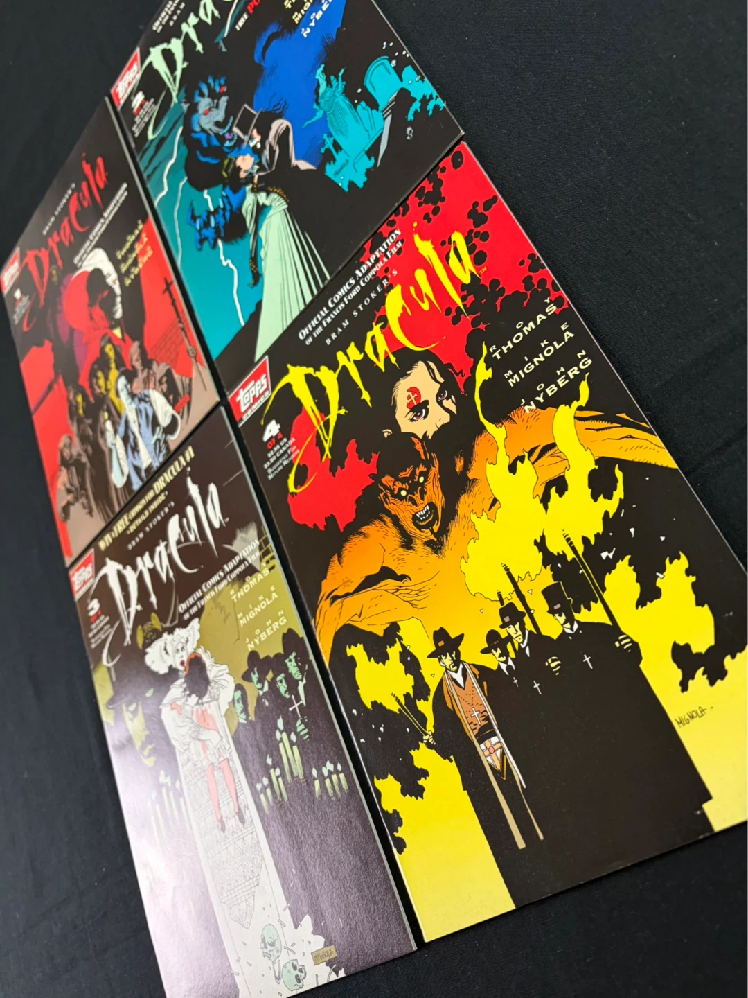 Bram Stoker's Dracula Official Comics Adaptation 4 Issue Set - photo 4