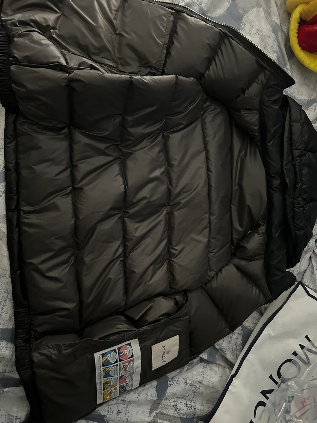 Moncler Black Down Vest with Hood - Size 3 - photo 3