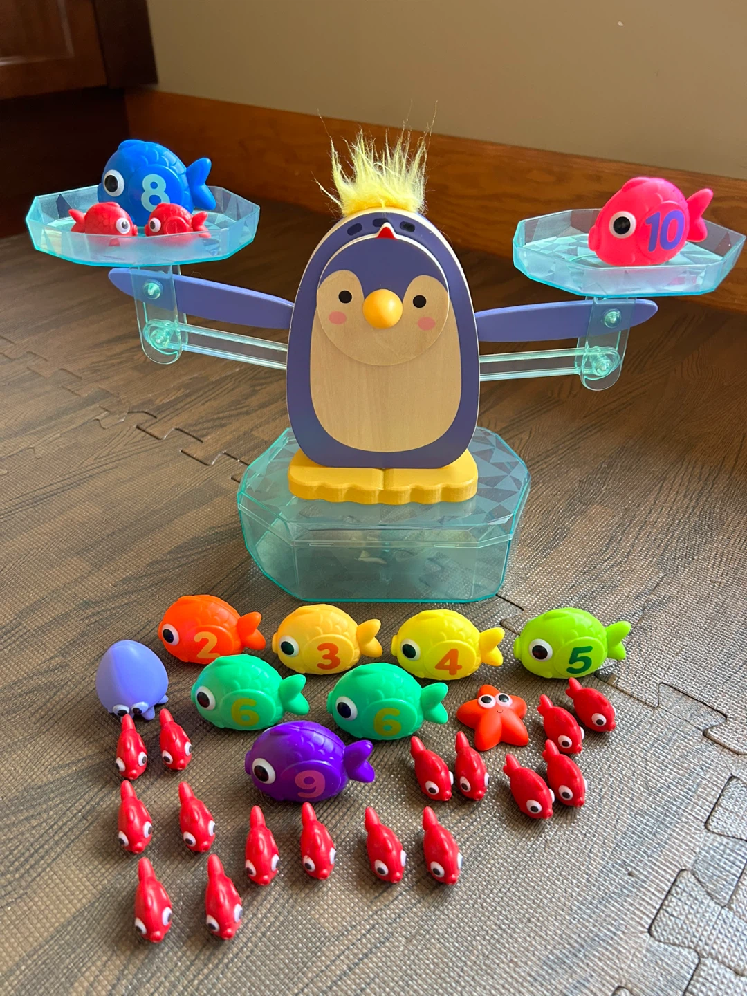 STEM Penguin Math Balance Toy by Battat Education - photo 2