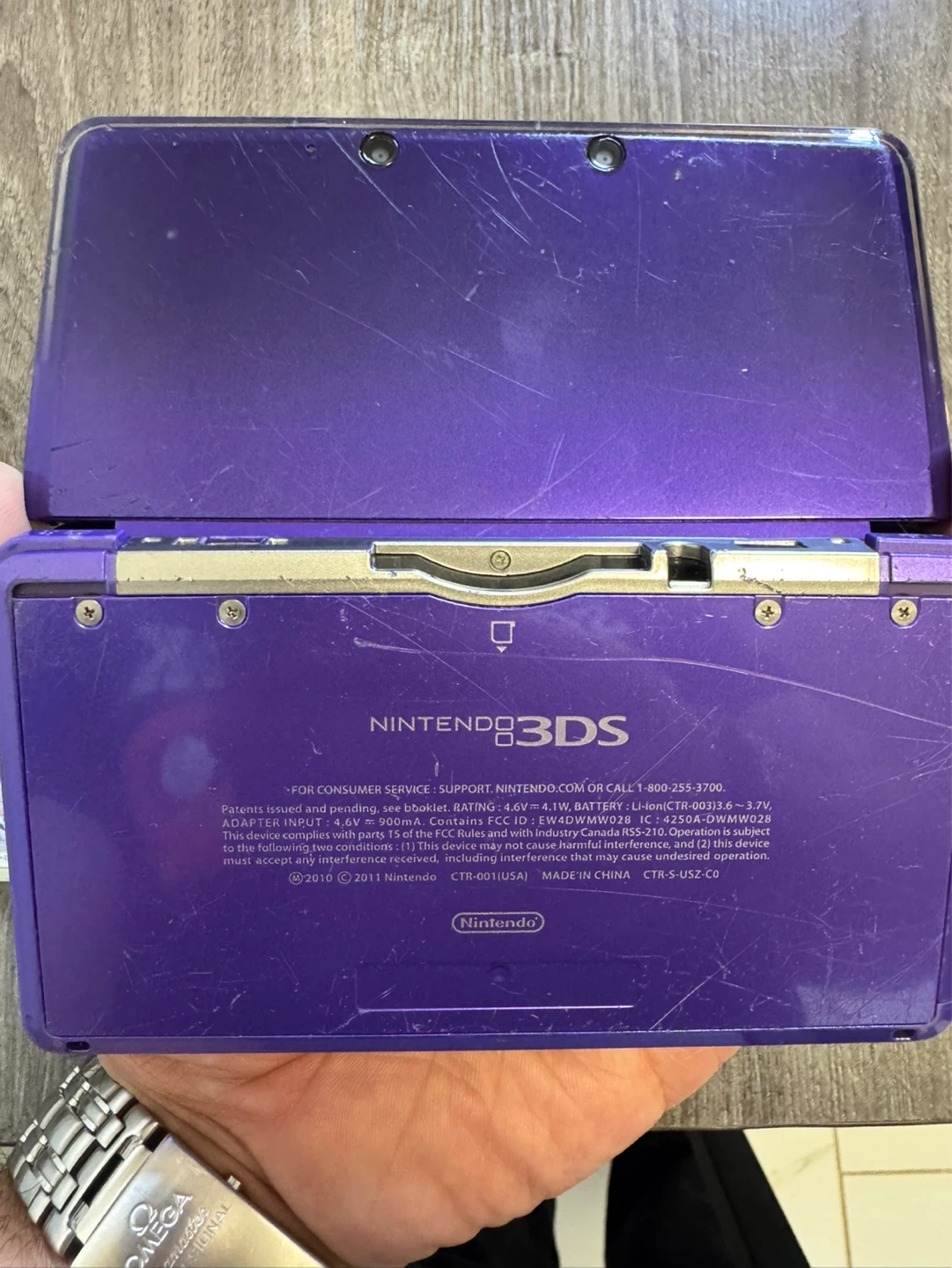 Nintendo 3DS Purple - photo 2