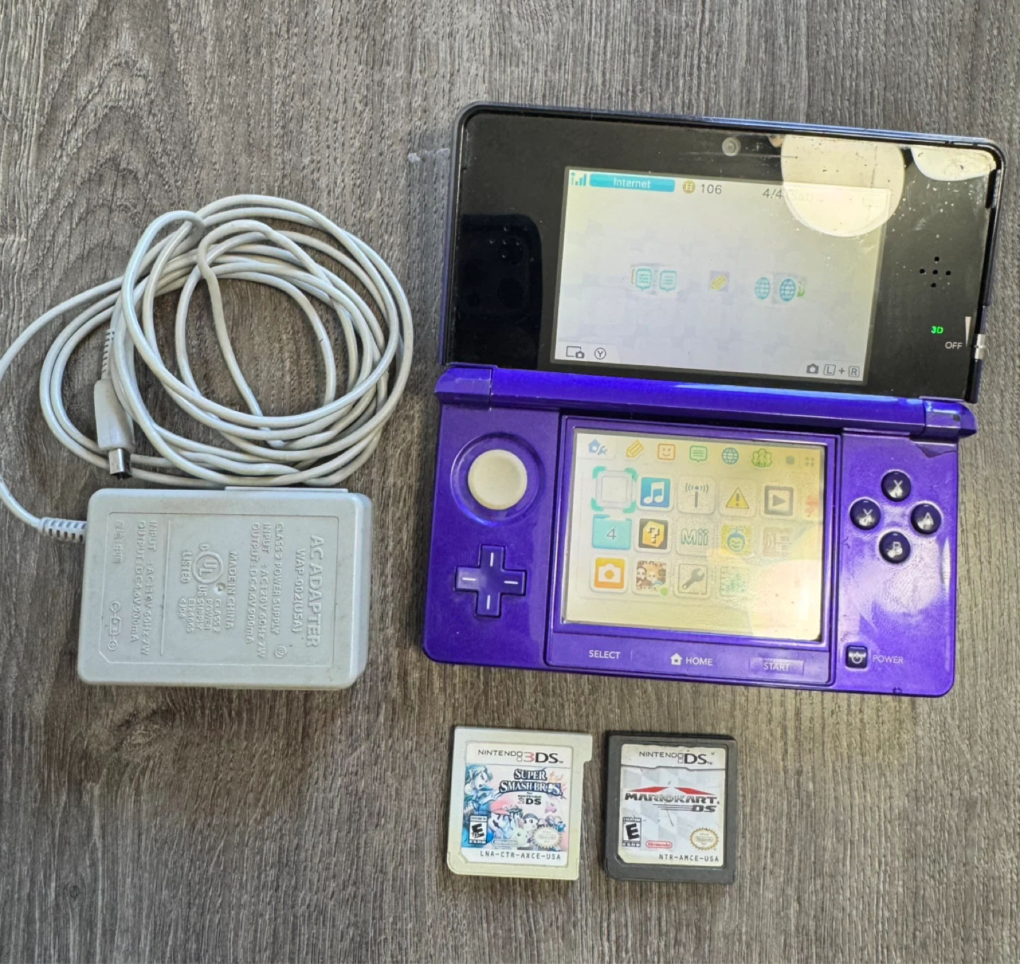 Nintendo 3DS Purple