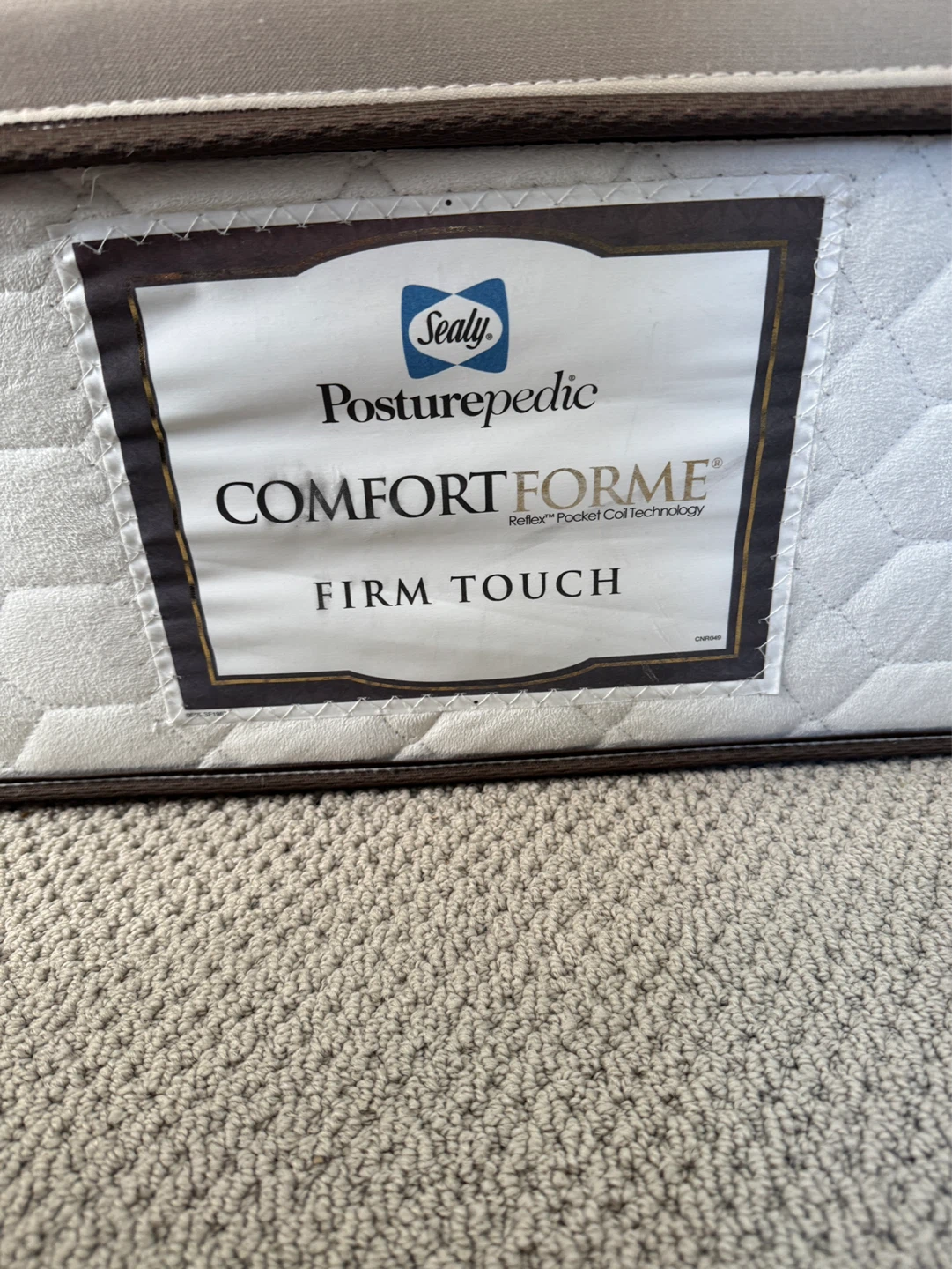Sealy Posturepedic Comfortforme Firm Touch king size  Mattress - photo 3