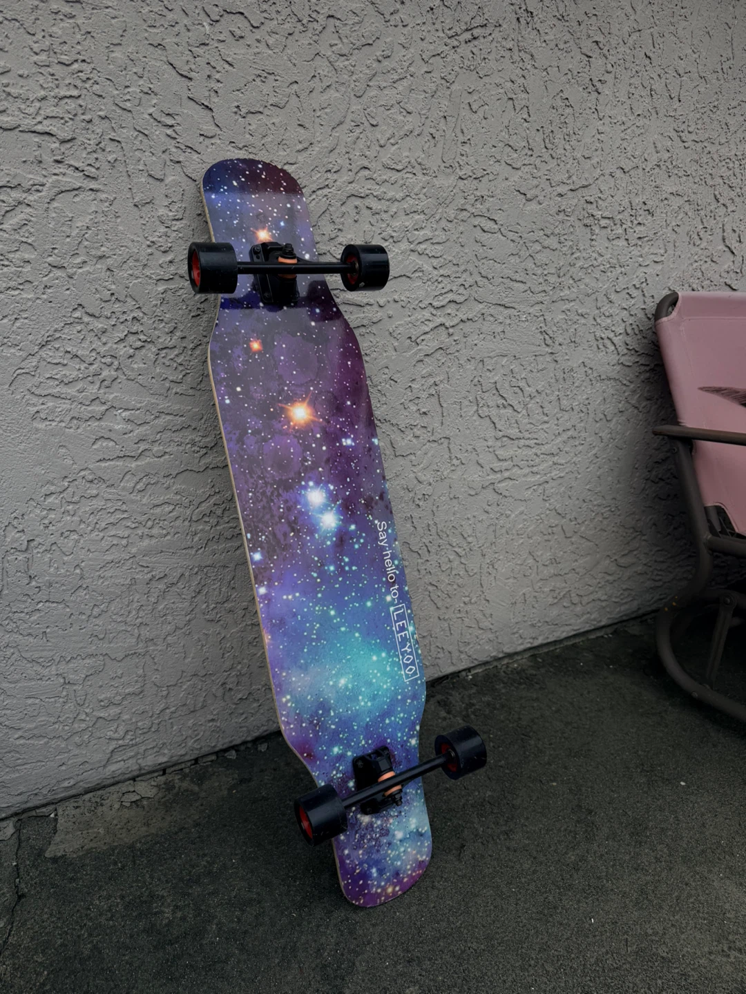 SUNRIALLY Longboard Skateboard - Galaxy Design - photo 5