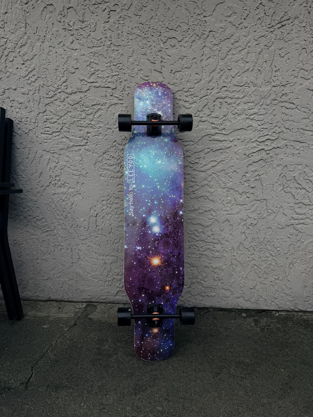 SUNRIALLY Longboard Skateboard - Galaxy Design - photo 2