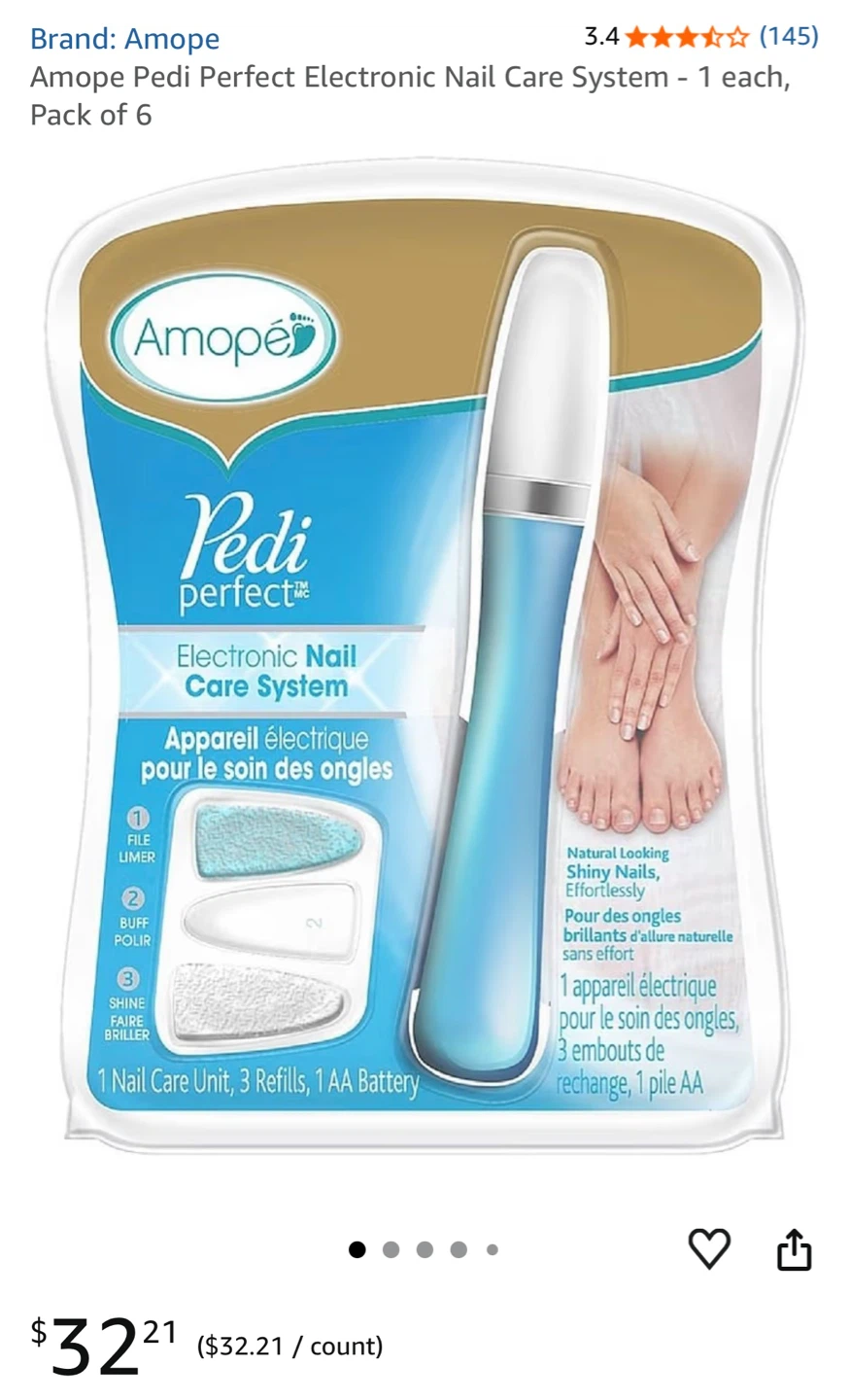 Amopé Pedi Perfect Electronic Nail Care System - photo 3