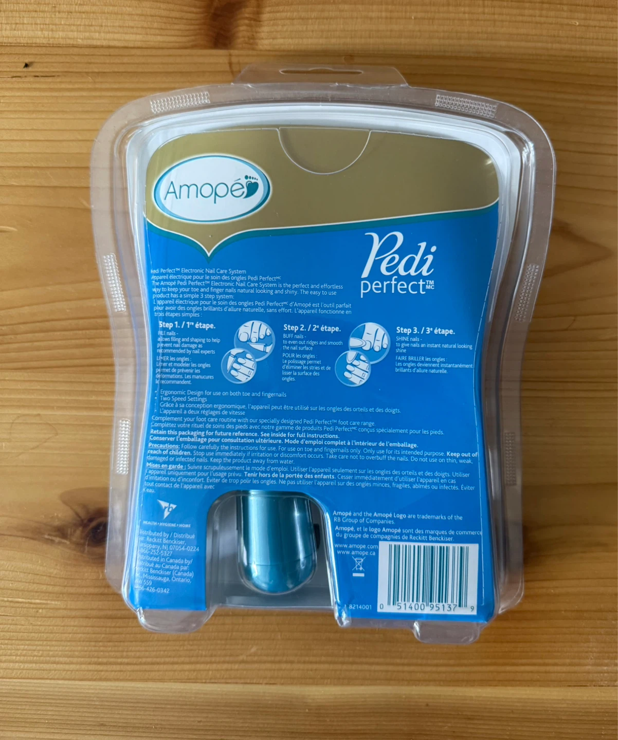 Amopé Pedi Perfect Electronic Nail Care System - photo 2