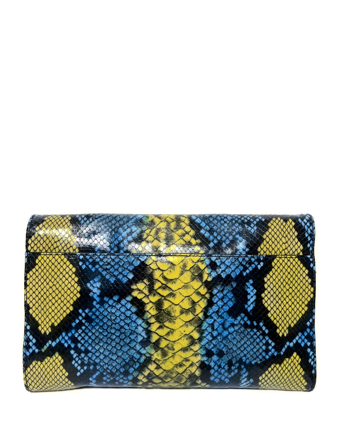 MILLY SNAKESKIN SHOULDER CLUTCH BAG NWT - photo 5