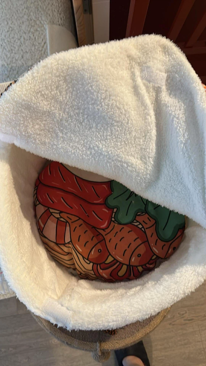 Kawaii Ramen Cat Bed - photo 2