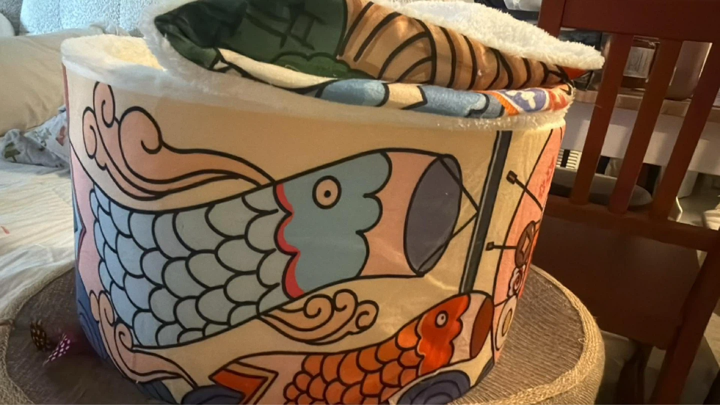 Kawaii Ramen Cat Bed