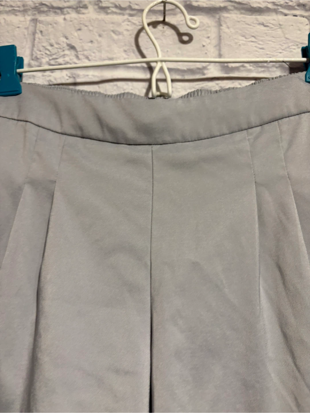 Nike Womens Grey Pleated Shorts XS - photo 4