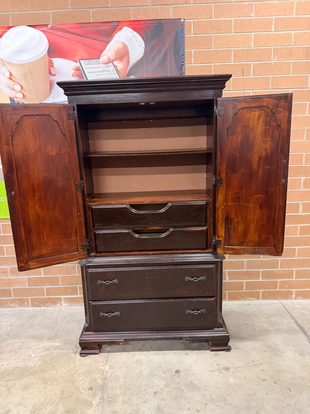 Sumter Armoire with Drawers - photo 4