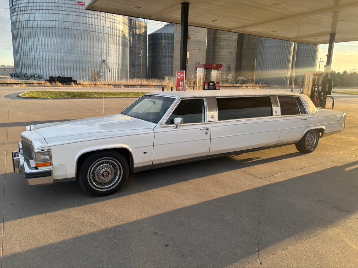 1980s Cadillac Brougham Limousine for Sale