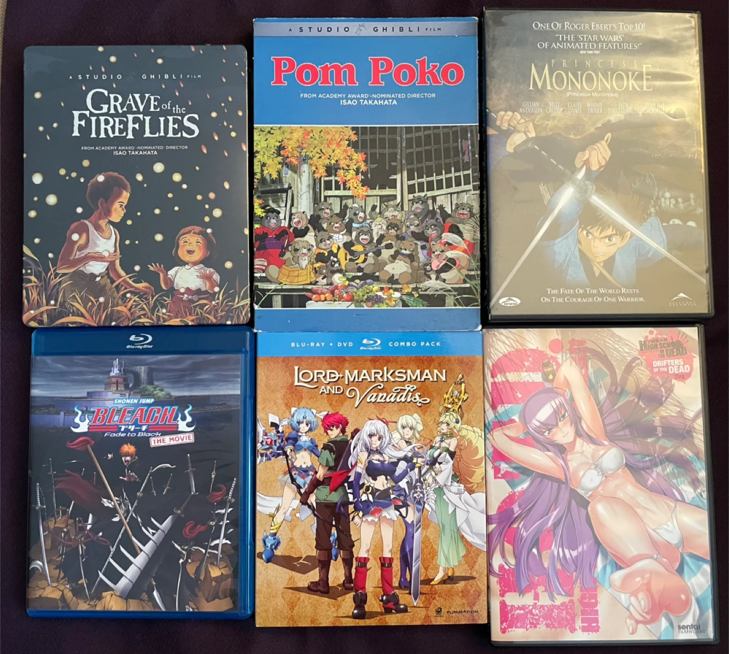 Anime Blu-ray/DVD Collection