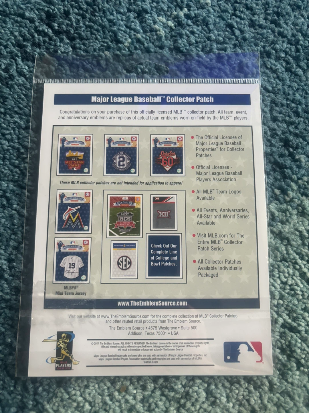 Toronto Blue Jays 50th Anniversary Collector Patch - photo 2