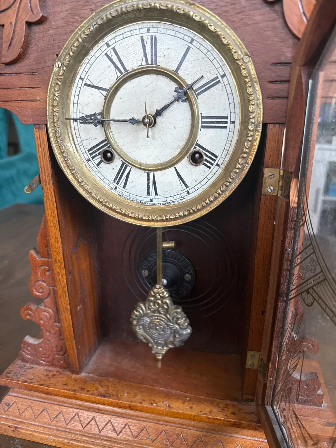 Waterbury Clock Co. Mantel Clock - photo 2