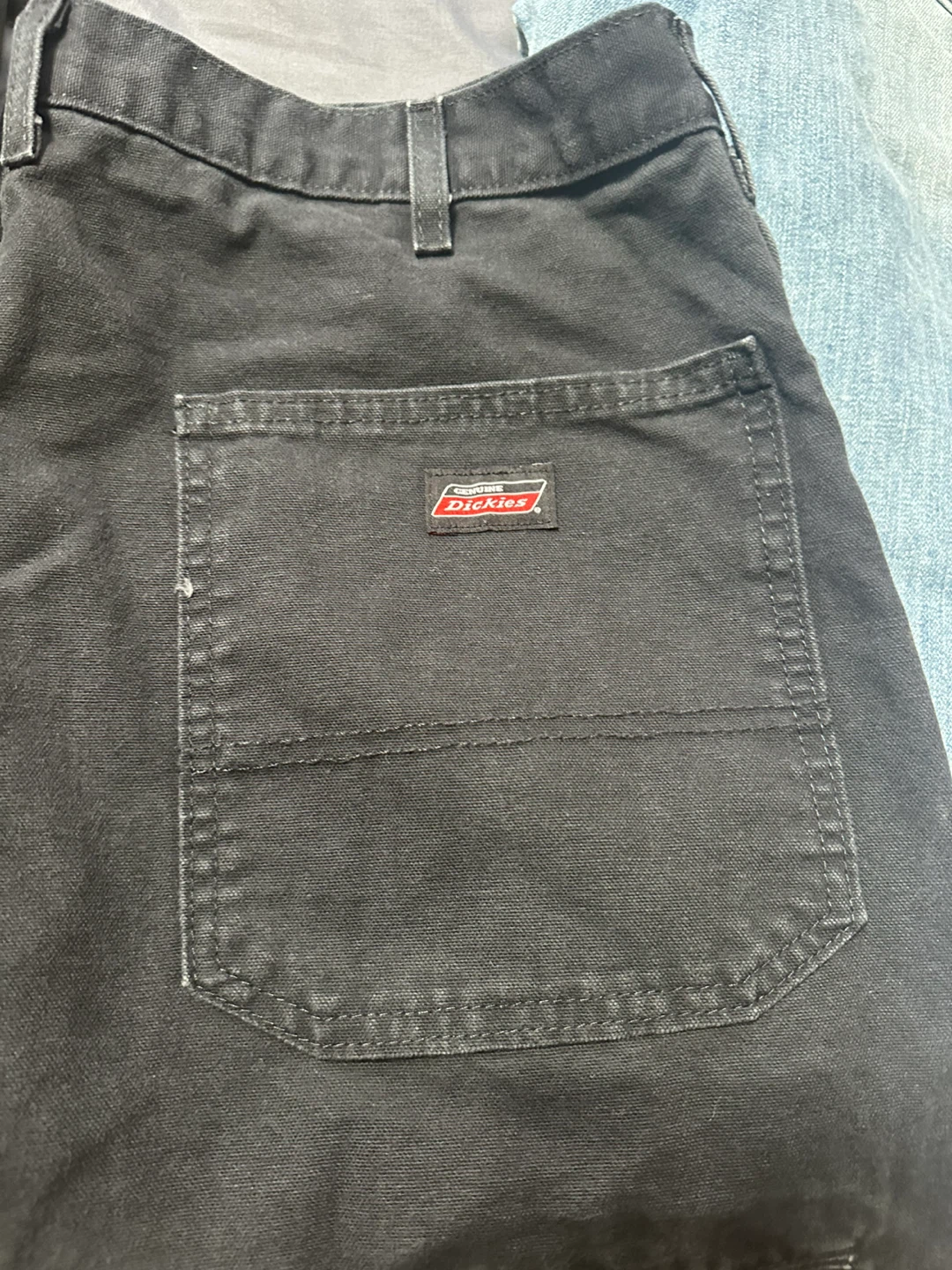 Dickies Black Cotton Work Pants - 36x30