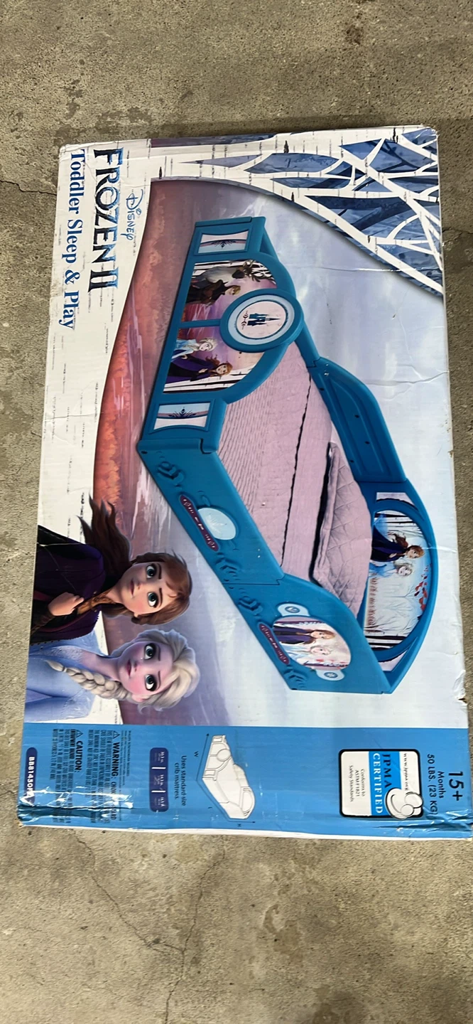Disney Frozen II Toddler Sleep & Play Bed - photo 4