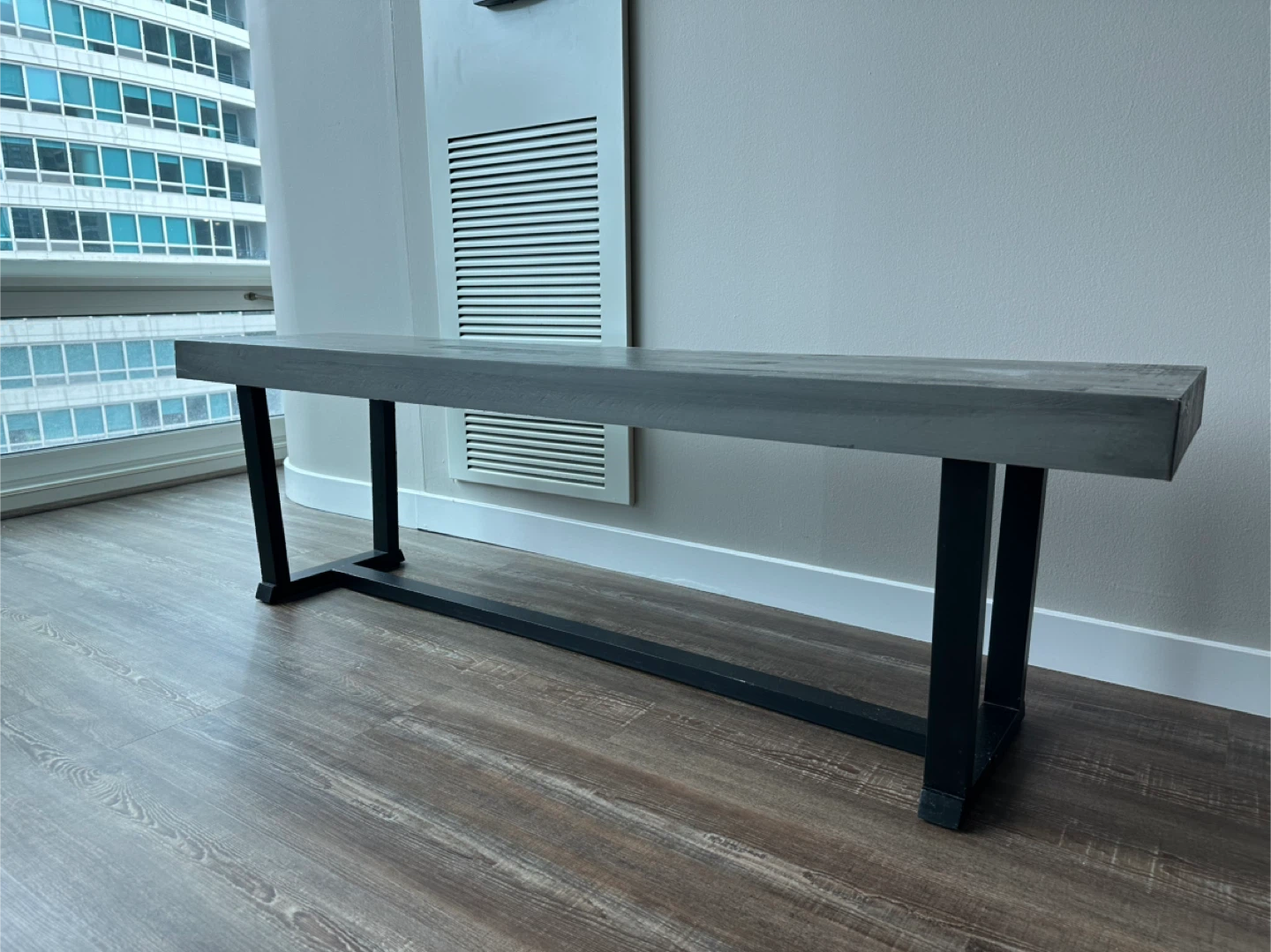 Concrete Look Console Table - photo 3