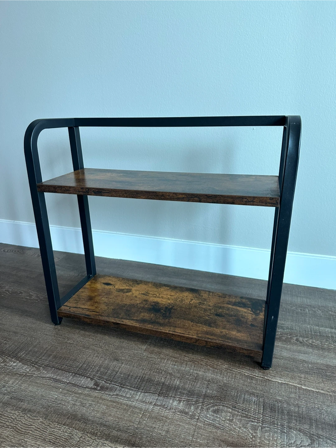 2-Tier Industrial Style Shelf - photo 2