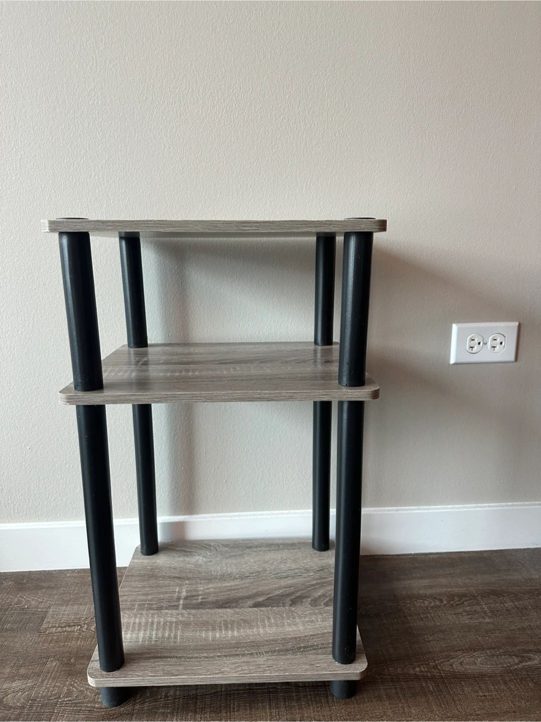 3-Tier Wood Shelf Side Table - photo 3