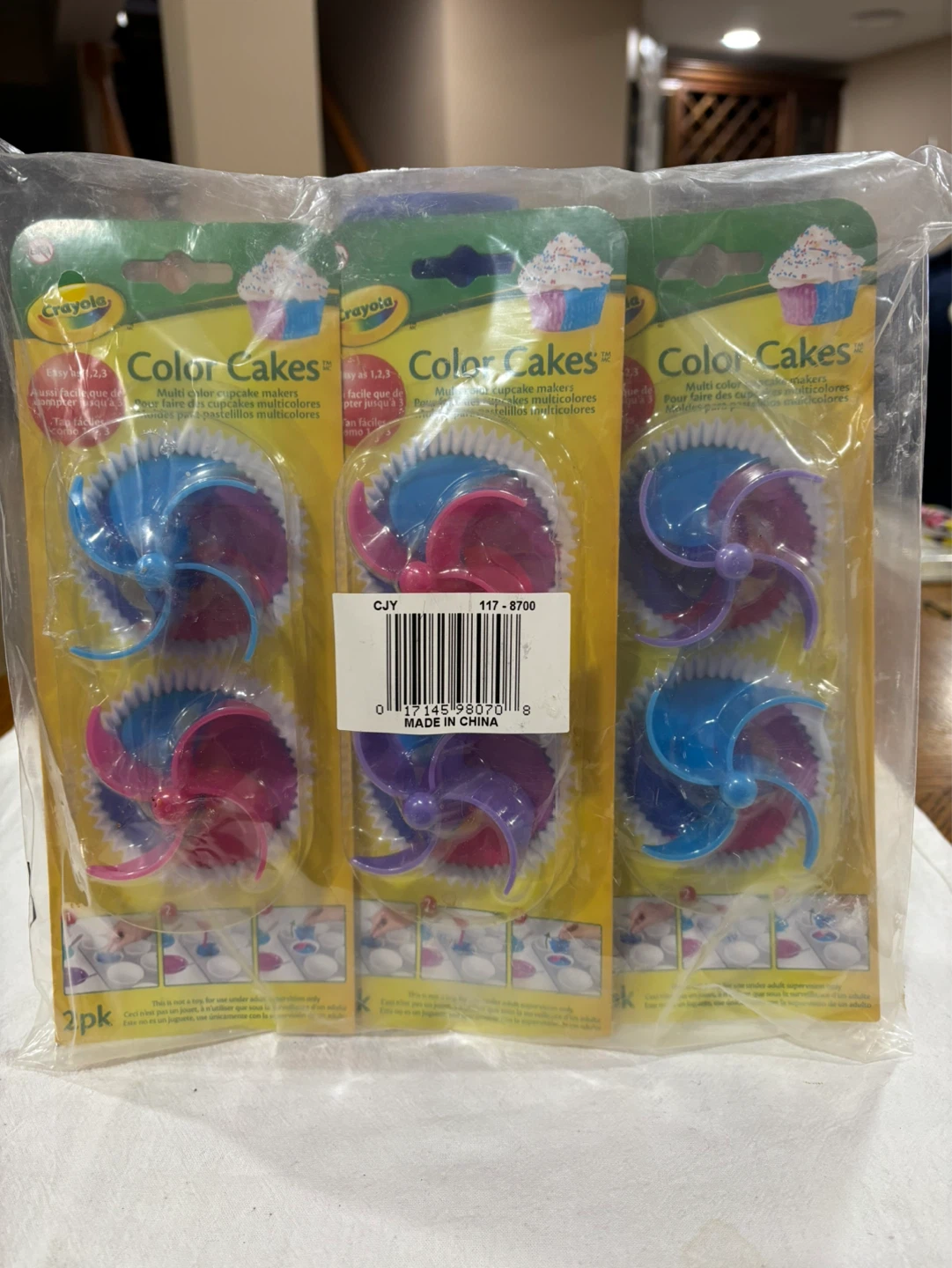 Crayola Color Cakes Multi-Color Cupcake Makers (3 Pack)